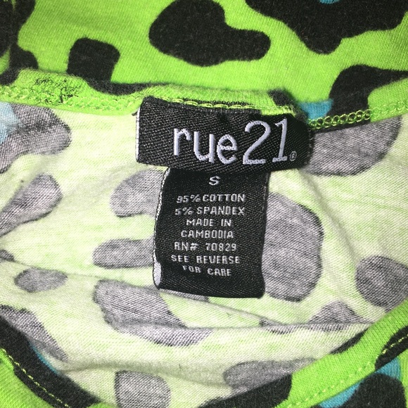 Neon Leopard Tanktop - Picture 3 of 3